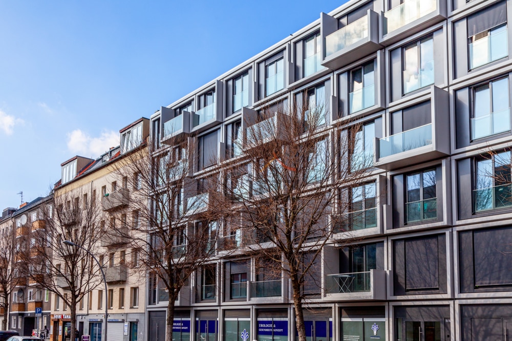 New property development in Berlin with buy-to-let investment apartments