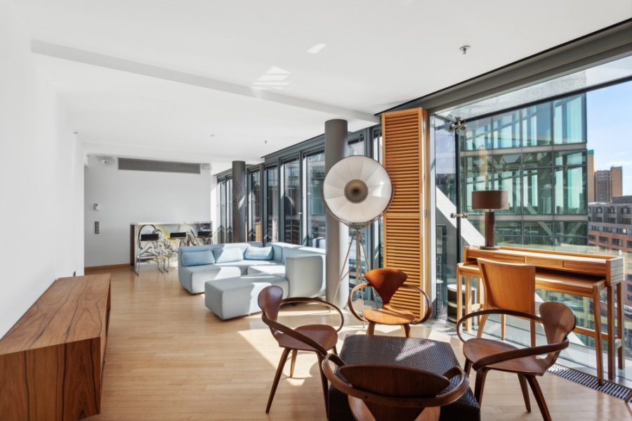 Your Penthouse at Potsdamer Platz! Ready to move 2/3-room upscale apartment for sale - Cover photo
